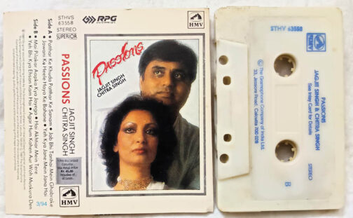 Passions Hindi Audio Cassette By Jagjit Singh-Chitra Singh