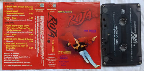 Roja Hindi Audio Cassette By A.R.Rahman