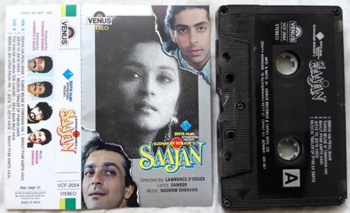 Saajan Hindi Audio Cassette By Nadeem Shravan