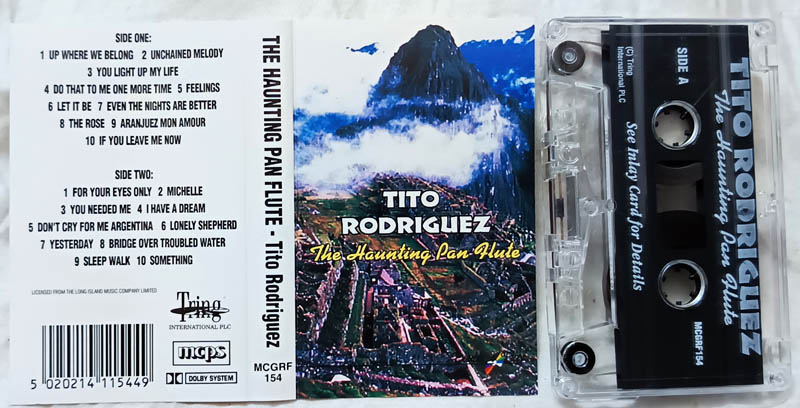 The Haunting Pan Flute-Tito Rodriguez Audio Cassette