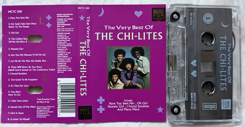 The Very Best of The Chi-Lites Audio Cassette