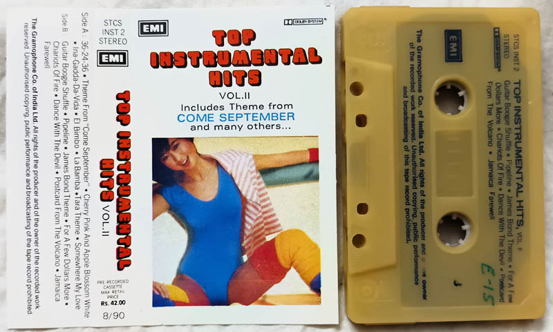 Top Instrumental Hits Vol.II Audio Cassette