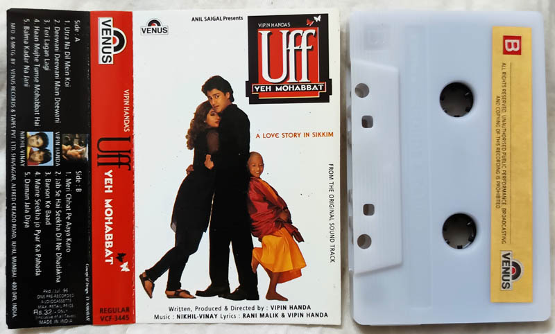 Uff Yeah Mohabbat Hindi Audio cassette By Nikhil Vinay
