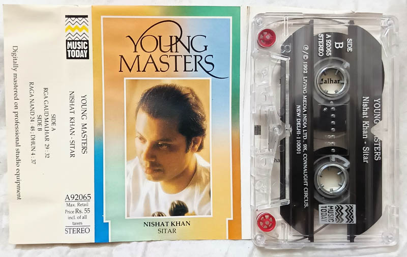 Young Master Nisat Khan-Sitar Audio Cassette