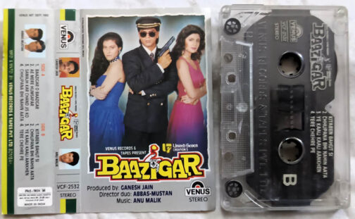 Baazigar Hindi Audio Cassette By Anu Malik
