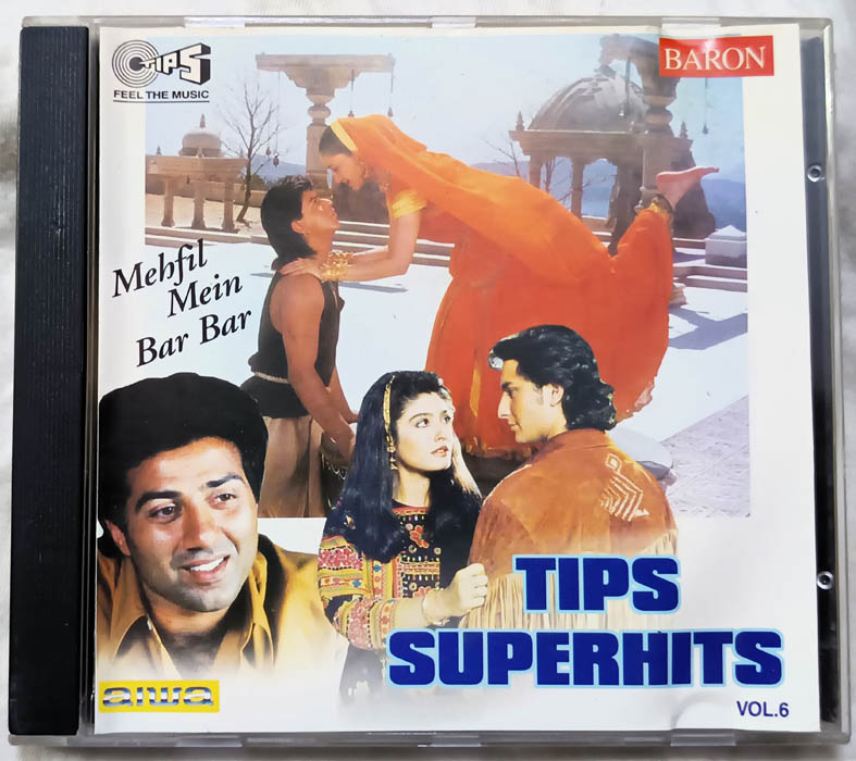 Mehfil Mein Bar Bar Tips Superhits Vol 6 Hindi Audio cd