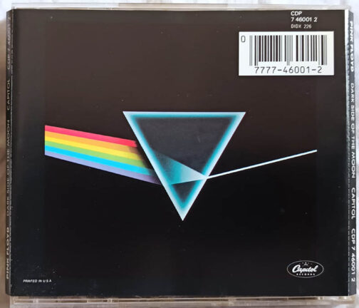 Pink Floyd Dark side of The Moon Album Audio cd