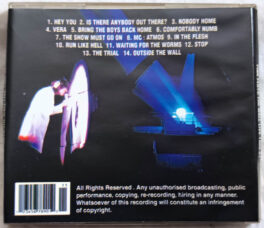 Pink Floyd The Live 1980 -81 Audio cd