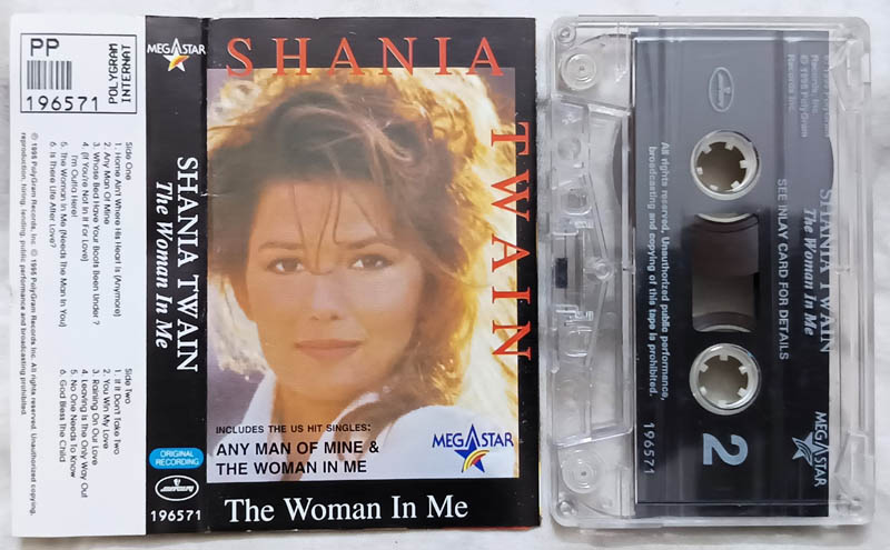 Shania Twain The Woman in Me Audio Cassette