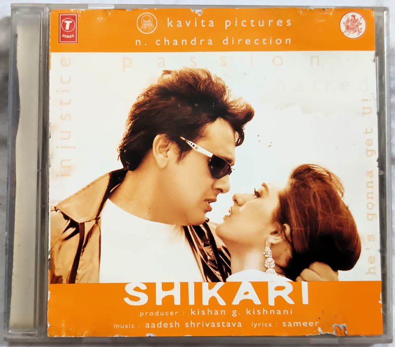 Shikari Hindi Audio cd By Aadesh Shrivastava