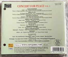 Concert for peace vol 3 Audio cd