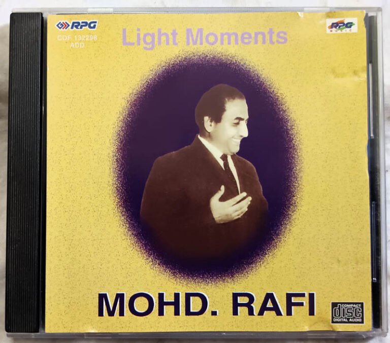 Light Moments Mohd Rafi Hindi Audio cd - Tamil Audio CDs, Hindi Audio ...