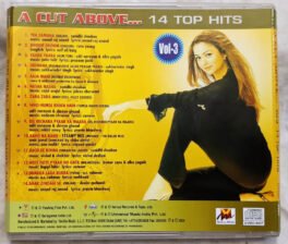 A Cut Above 14 Top Hits Vol-3 Hindi Audio Cd