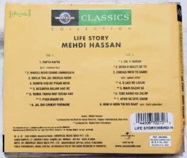 Classics Collection Life Story Mehdi Hassan Vol 1 & 2 Audio cd