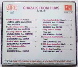 Ghazals From Films Vol.2 Hindi Audio Cd