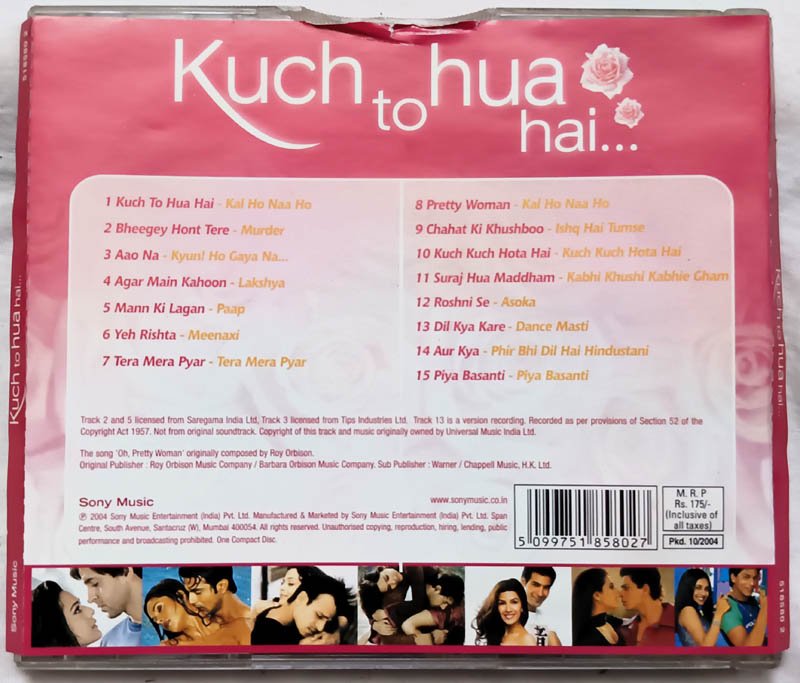Kuch to Hua Hai Hindi Audio Cd