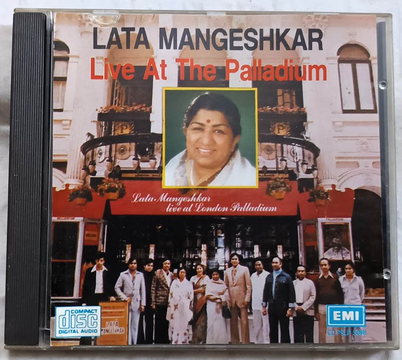 Lata Mangeshkar Live At The Palladium Hindi Audio Cd