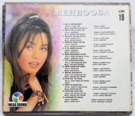 Mehbooba Album 19 Hindi Audio cd