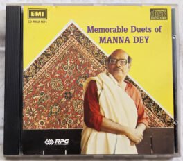 Memorable Duets of Manna Dey Hindi Audio Cd