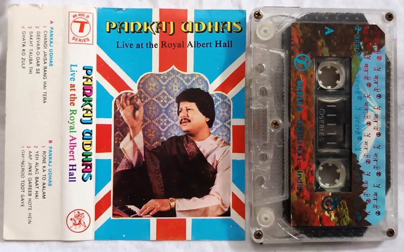 Pankaj Udhas Live at The Royal Albert Hall Hindi Audio Cassette
