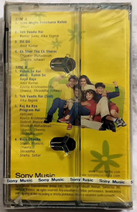 Raju Chacha Hindi Audio Cassette By Jatin Lalit.