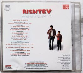 Rishtey Hindi Audio Cd By Sanjeev-Darshan