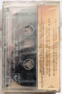 Silsilay Hindi Audio Cassette By Jagjit Singh-Javeed Akhtar(Sealed)