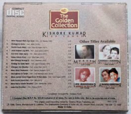 The Golden Collection Kishore Kuman Sad Songs Audio cd
