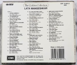 The Golden Collection Lata Mangeshkar Hindi Audio CD