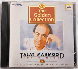 The Golden Collection Talat Mahmood The Genius Hindi Film Songs Audio CD