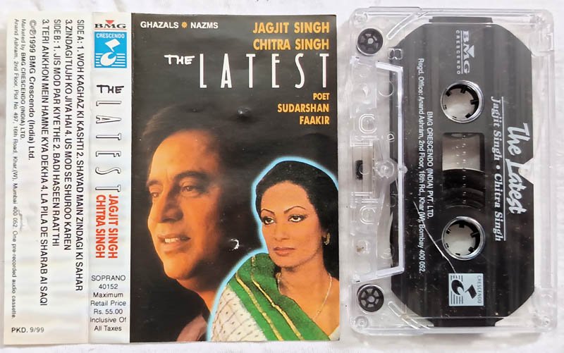The Latest Poet Hindi Audio Cassette By Jagjit Singh-Chitra Singh