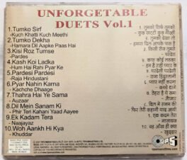Unforgetable Duets Vol 1 Audio cd