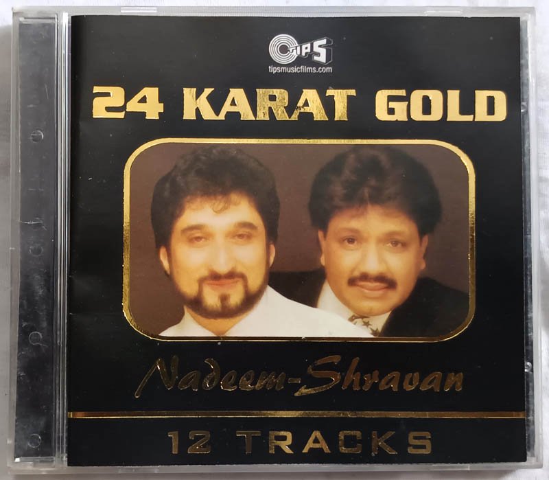 24 Karat Gold Nadeem-Shravan 12 Tracks Hindi Audio Cd