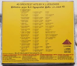 40 Greatest Hits By K J Yesudass Tamil Audio Cd