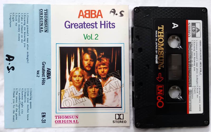 Abba Greatest Hits Vol.2 Audio Cassette