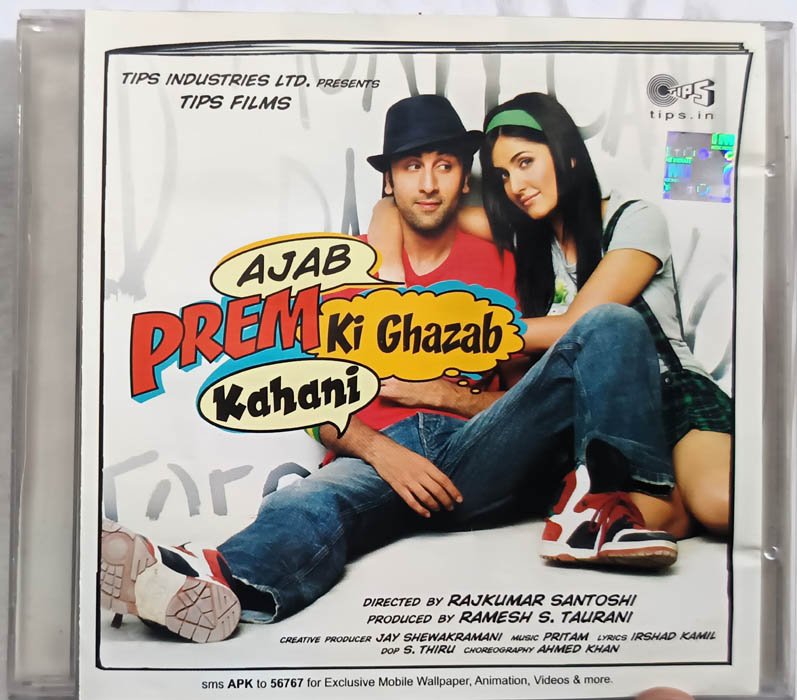 Ajab Prem Ki Ghazab Kahani Hindi Audio CD By Pritam
