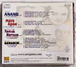 Anand-Mere Apne-Namak Haraam-Bawarchi Hindi Audio Cd