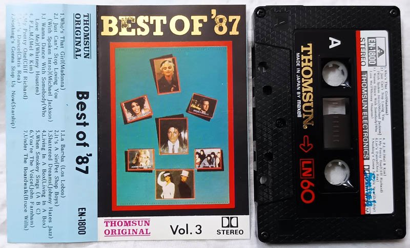 Best of 87 Vol.3 Audio Cassette