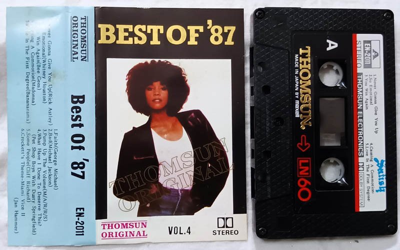 Best of 87 Vol.4 Audio Cassette