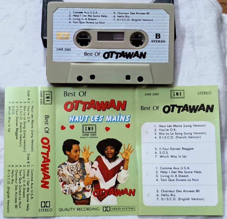 Best of Ottawan Haut Les Mains Audio Cassette