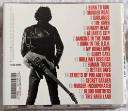 Bruce Springsteen Greatest Hits Audio Cd