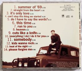 Bryan Adams So Far So Good Audio Cd