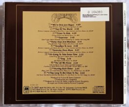 Carpenters The Singles 1969-1973 Audio Cd