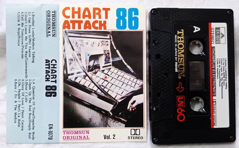 Chart Attack 86 Vol.2 Audio Cassette