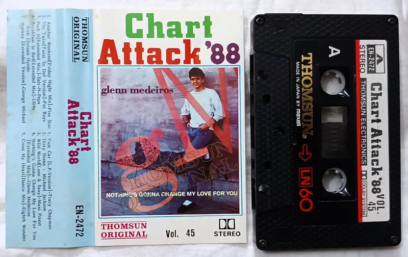Chart Attack 88 Glenn Medeiros Vol.45 Audio Cassette