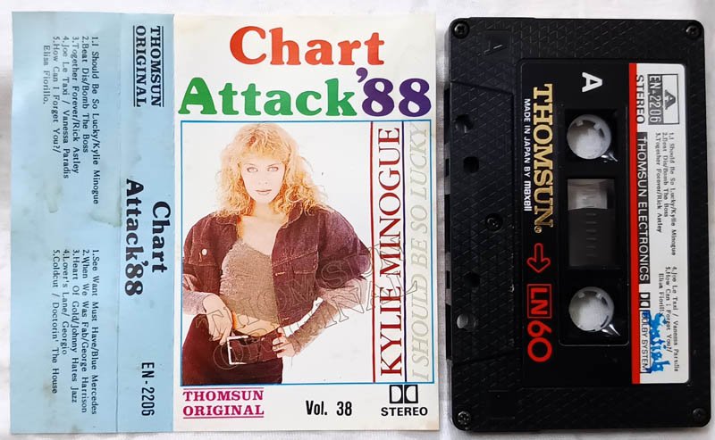Chart Attack 88 Kyile Minogue Vol.38 Audio Cassette