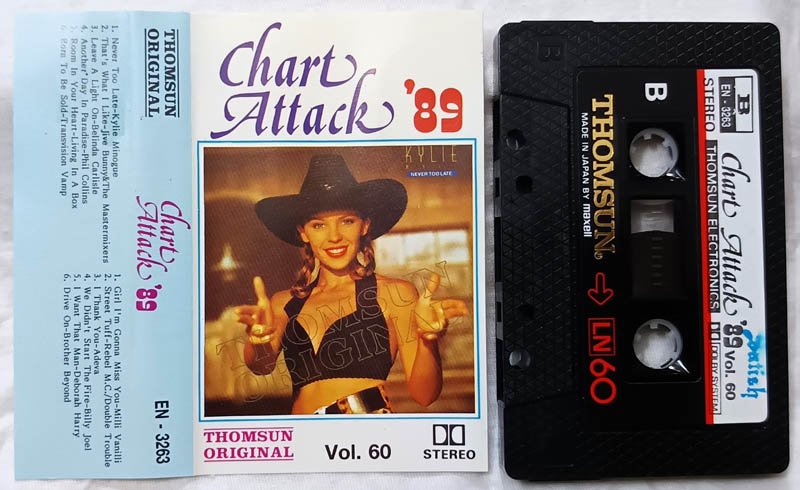 Chart Attack 89 Kylie Vol-60 Audio Cassette