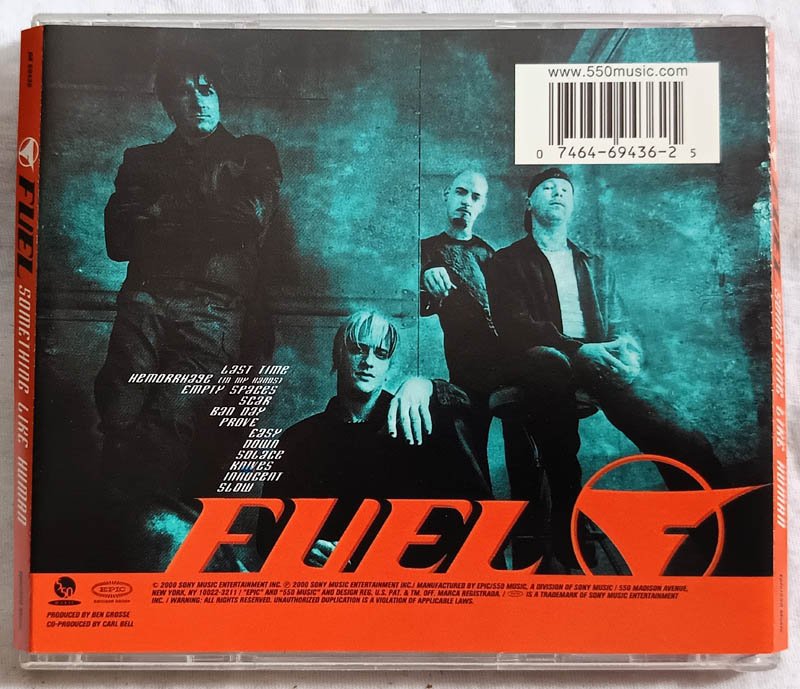 Fuel Something Like Human Audio Cd
