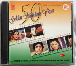 Golden Melodies 50 Years Hindi Audio Cd Vol.4