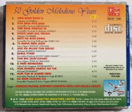 Golden Melodies 50 Years Hindi Audio Cd Vol.4